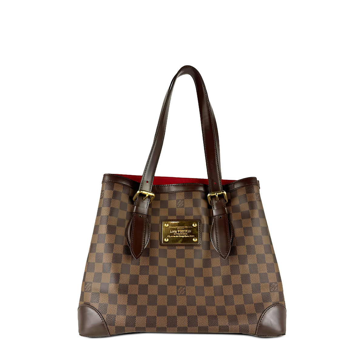 Louis Vuitton Damier Ebene Hampstead MM — Brown