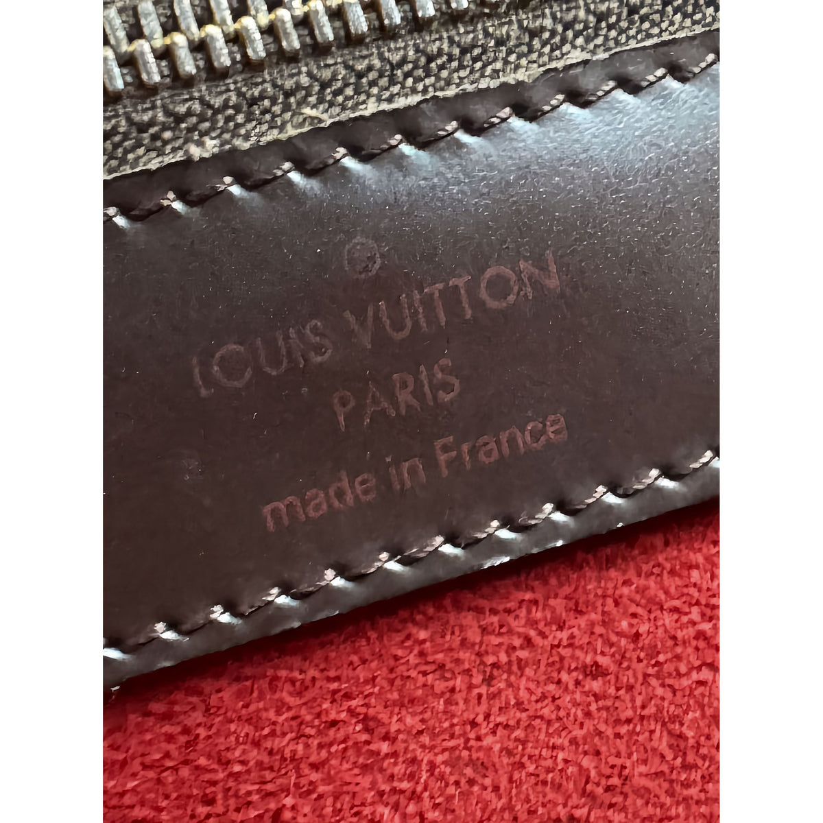 Louis Vuitton Damier Ebene Hampstead MM — Brown
