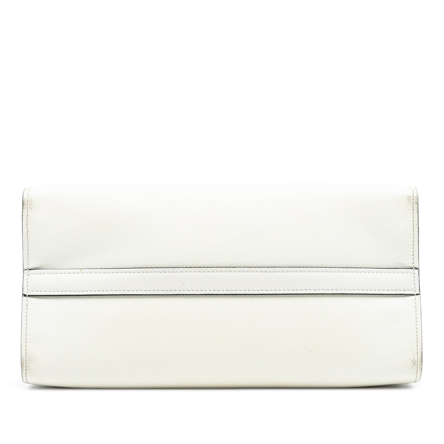 Prada City Calf Trimmed Saffiano Greche Paradigme Bag