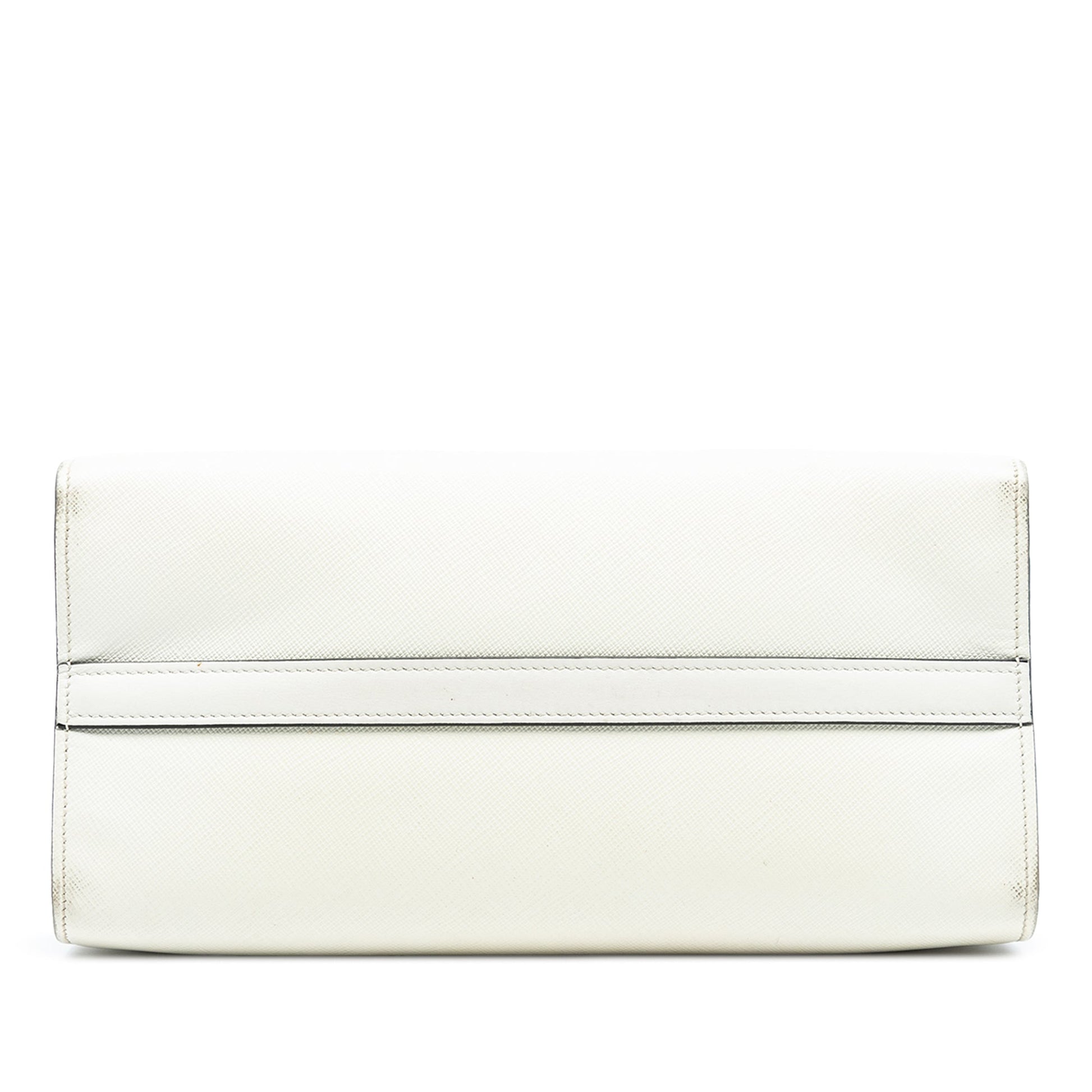 Prada City Calf Trimmed Saffiano Greche Paradigme Bag
