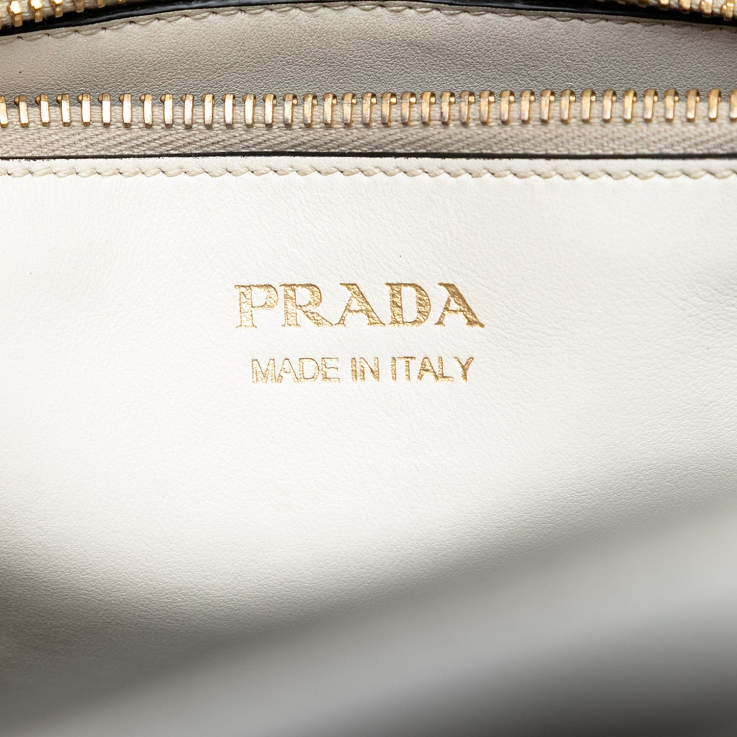 Prada City Calf Trimmed Saffiano Greche Paradigme Bag