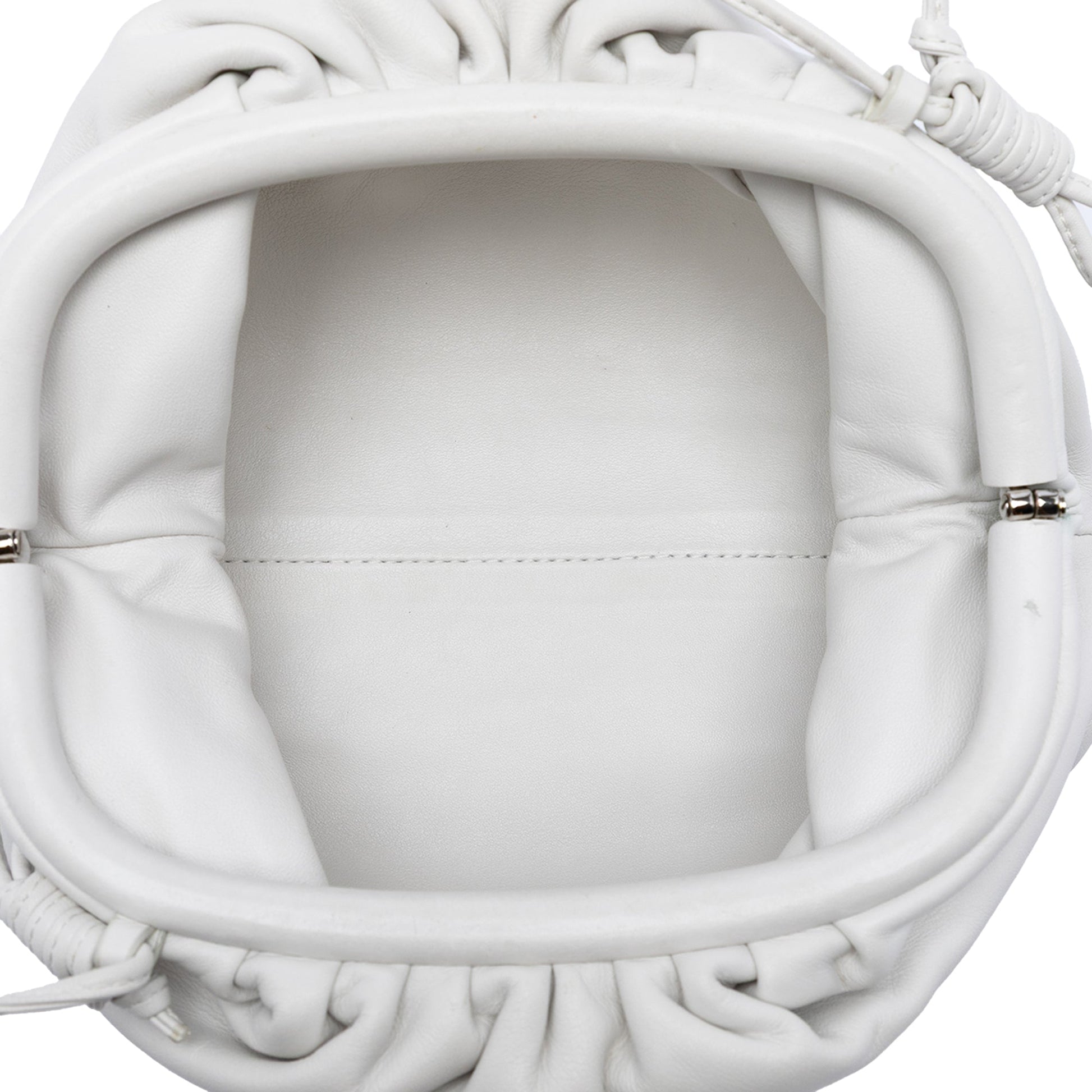 Bottega Veneta Lambskin The Mini Pouch Crossbody