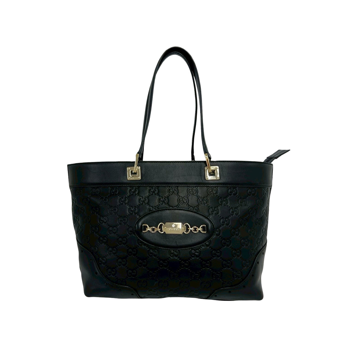 Gucci Leather Tote Bag