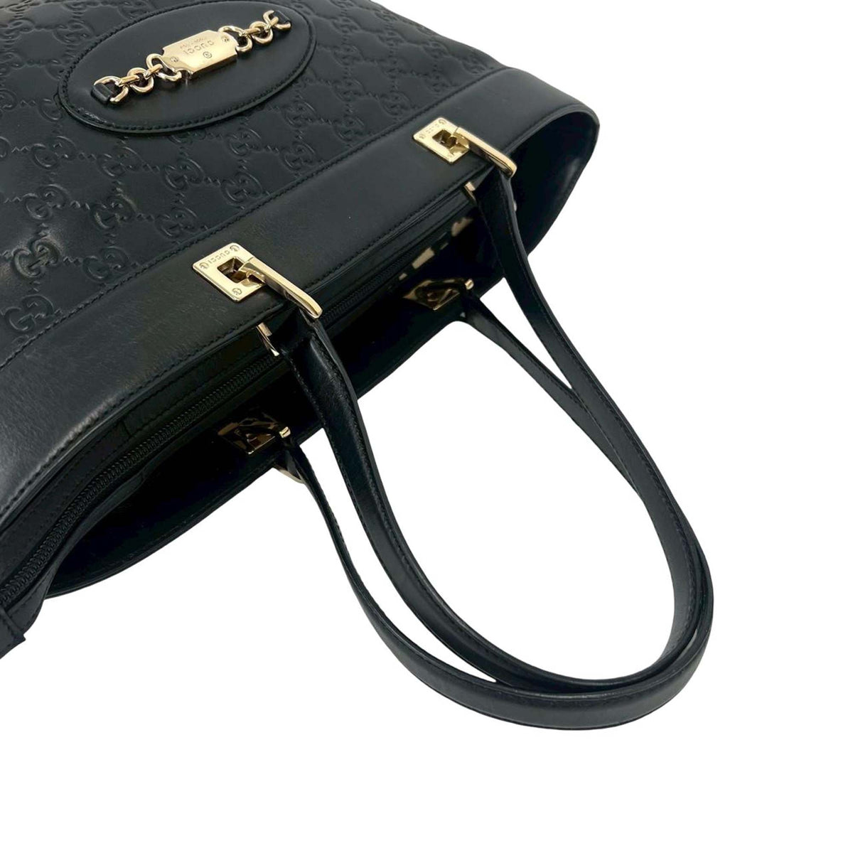 Gucci Leather Tote Bag