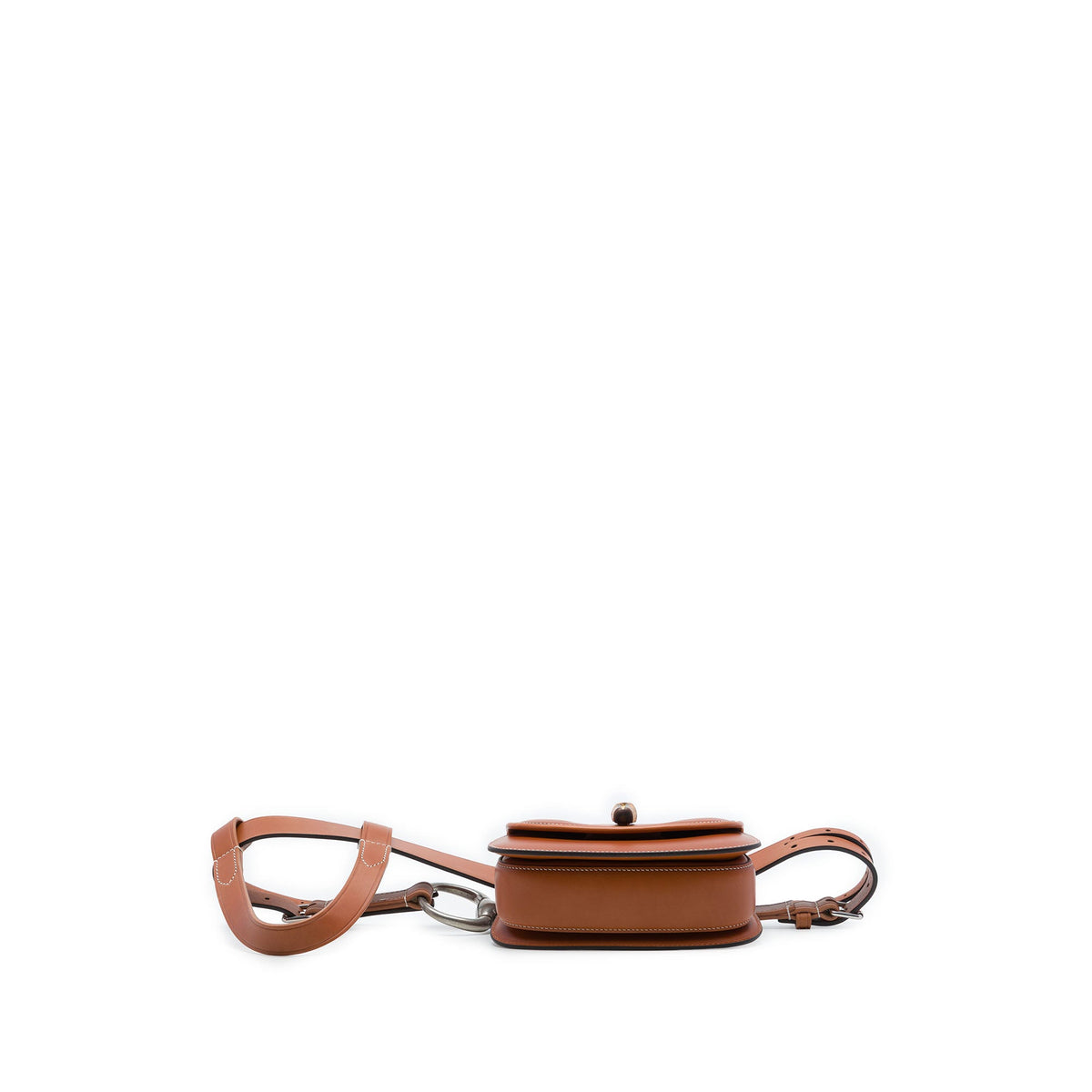 Gucci Mini Calfskin Bamboo 1947 Belt Bag — Brown