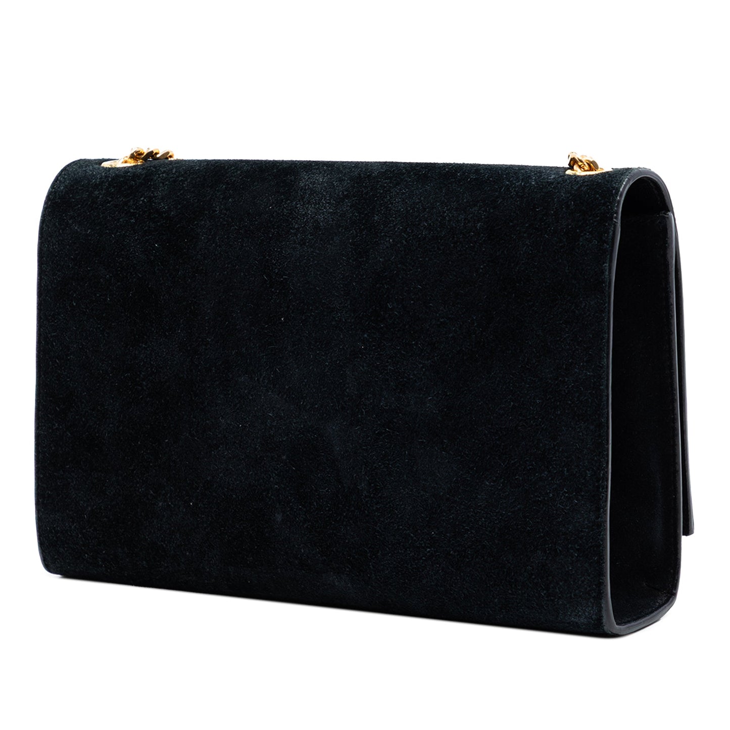 Saint Laurent Medium Suede Monogram Kate Tassel Crossbody