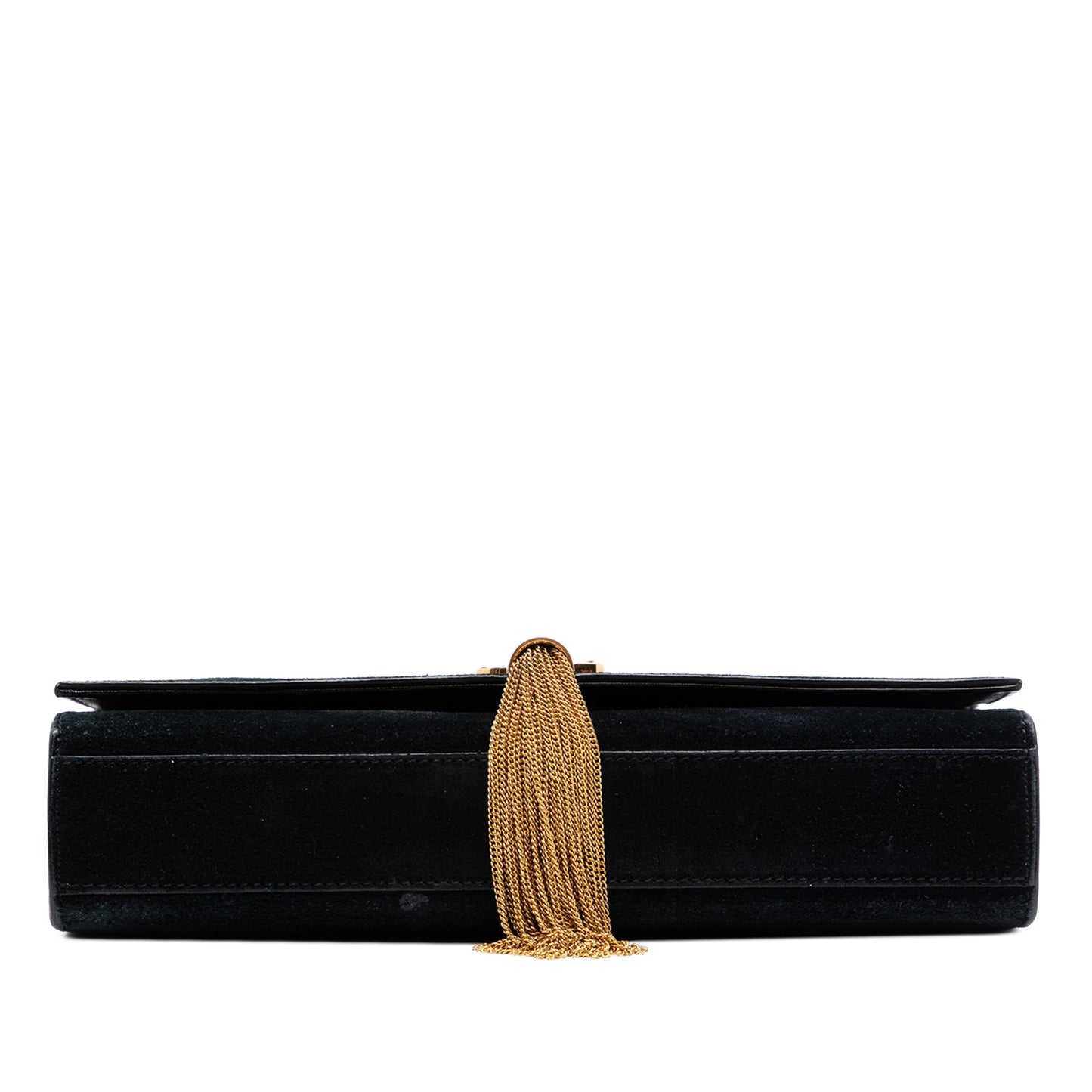 Saint Laurent Medium Suede Monogram Kate Tassel Crossbody