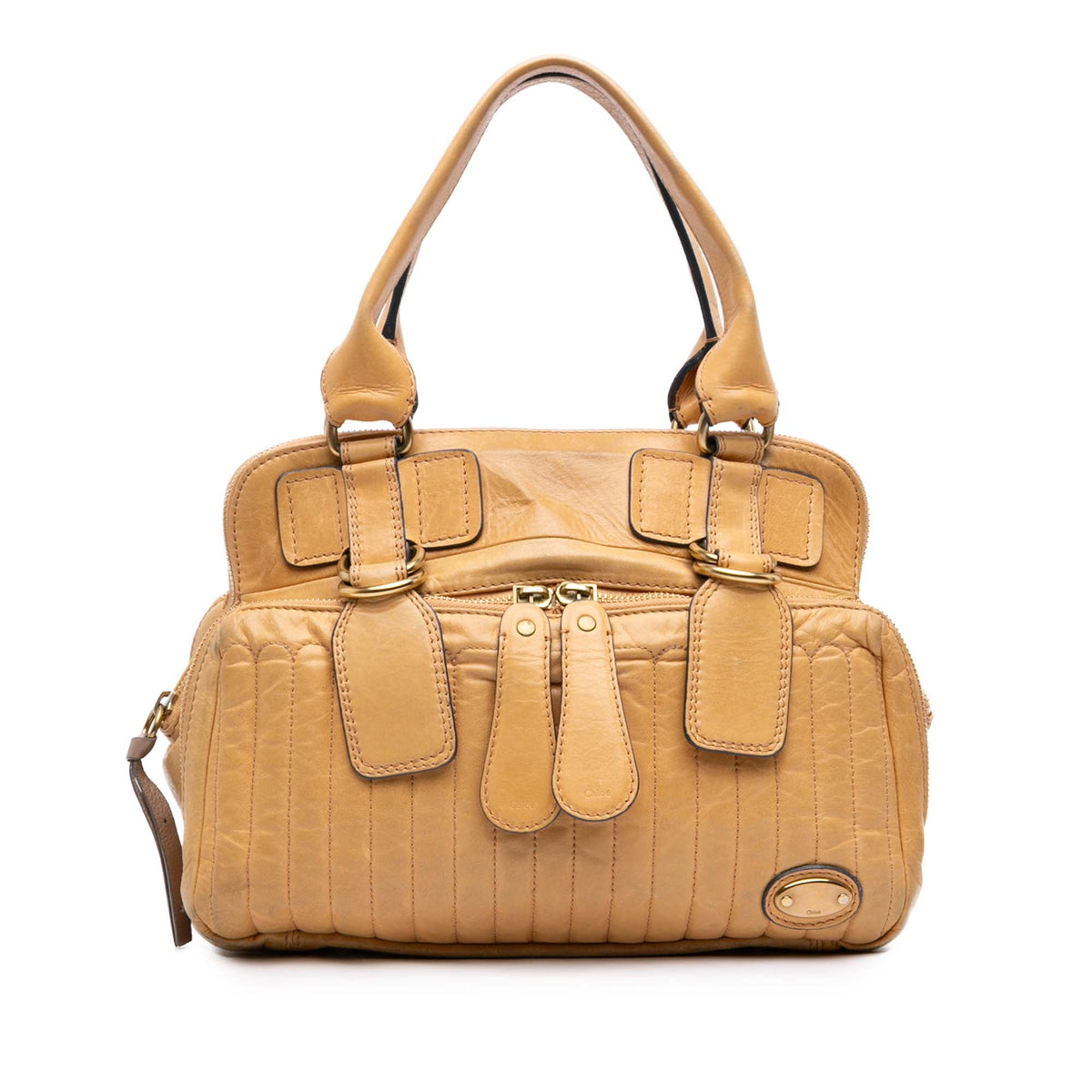Chloé Quilted Calfskin Bay Tote