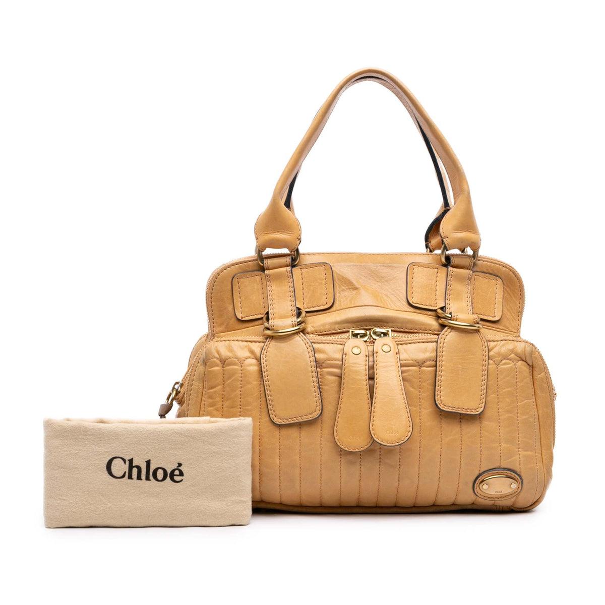 Chloé Quilted Calfskin Bay Tote