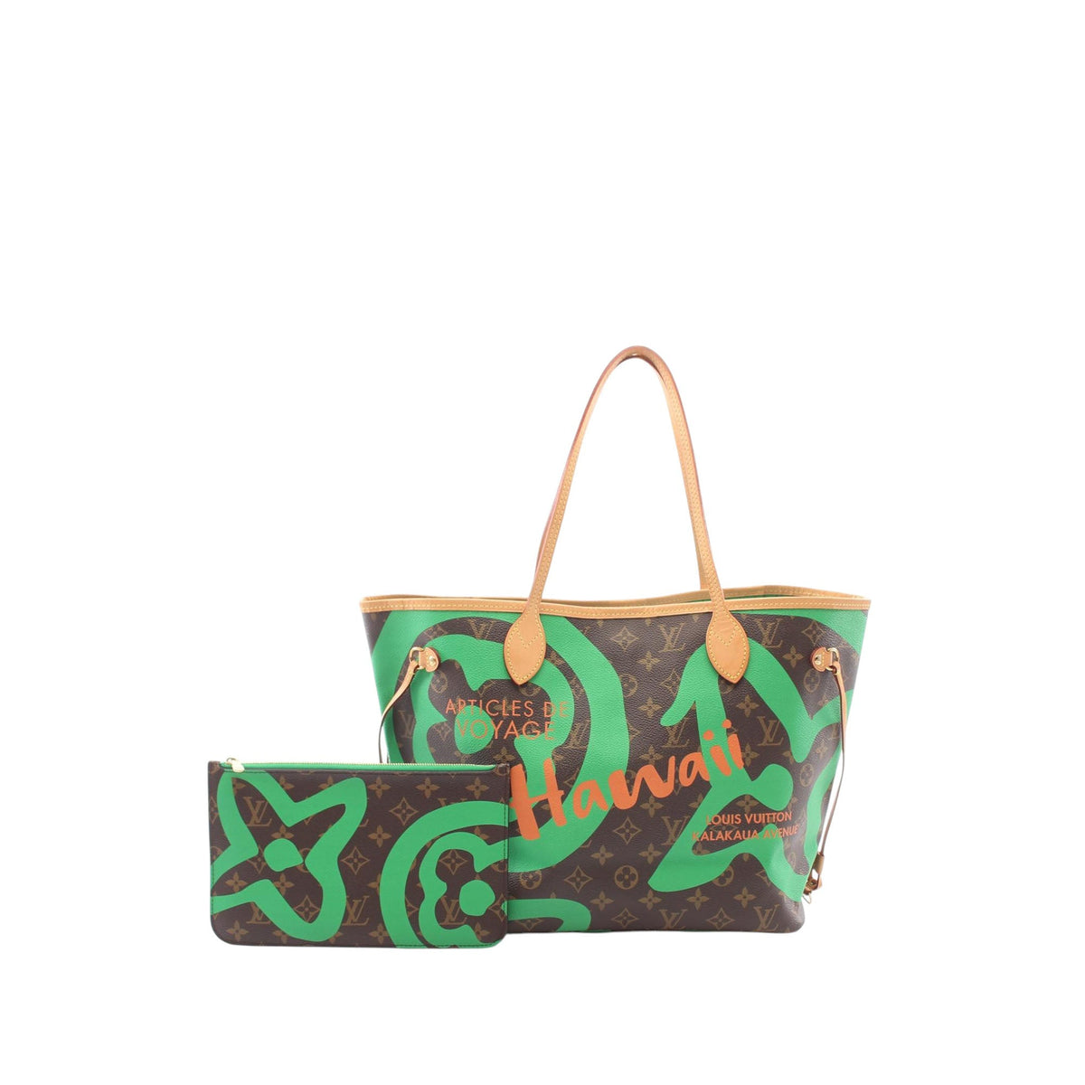 Louis Vuitton Limited Edition Hawaii Monogram Neverfull MM