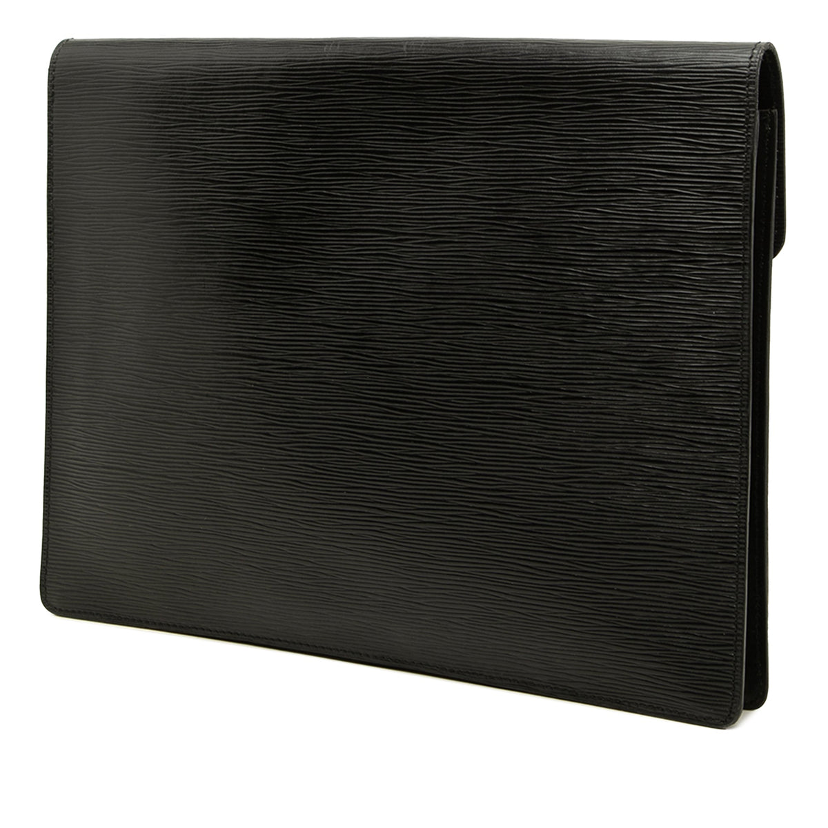 Louis Vuitton Epi Porte Documents Senateur — Black