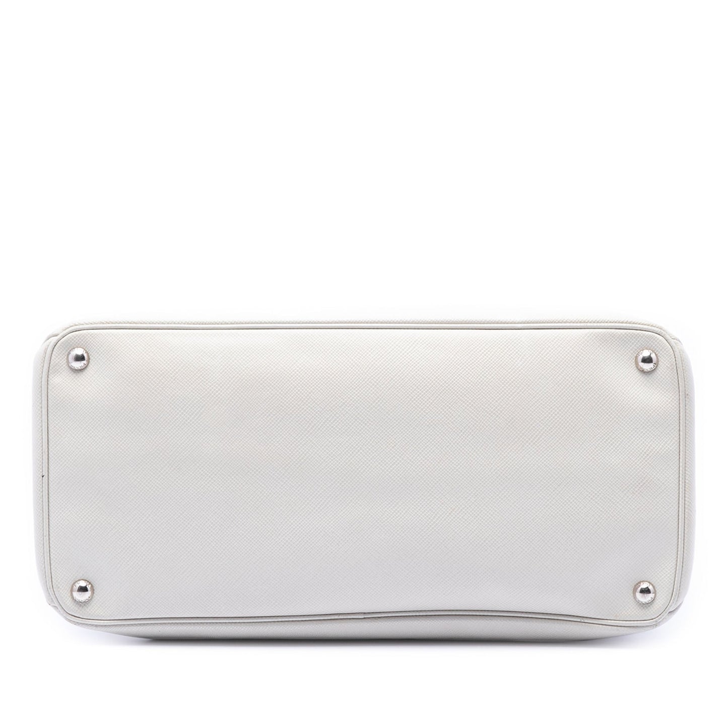 Prada Saffiano Cuir Turnlock Twin Satchel