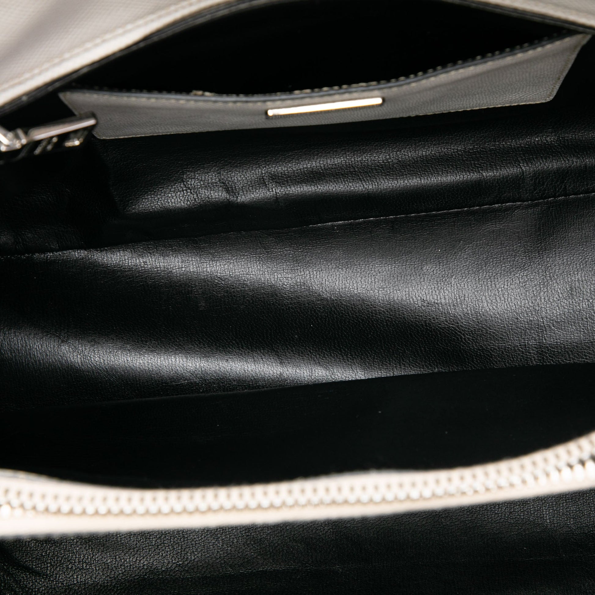 Prada Saffiano Cuir Turnlock Twin Satchel