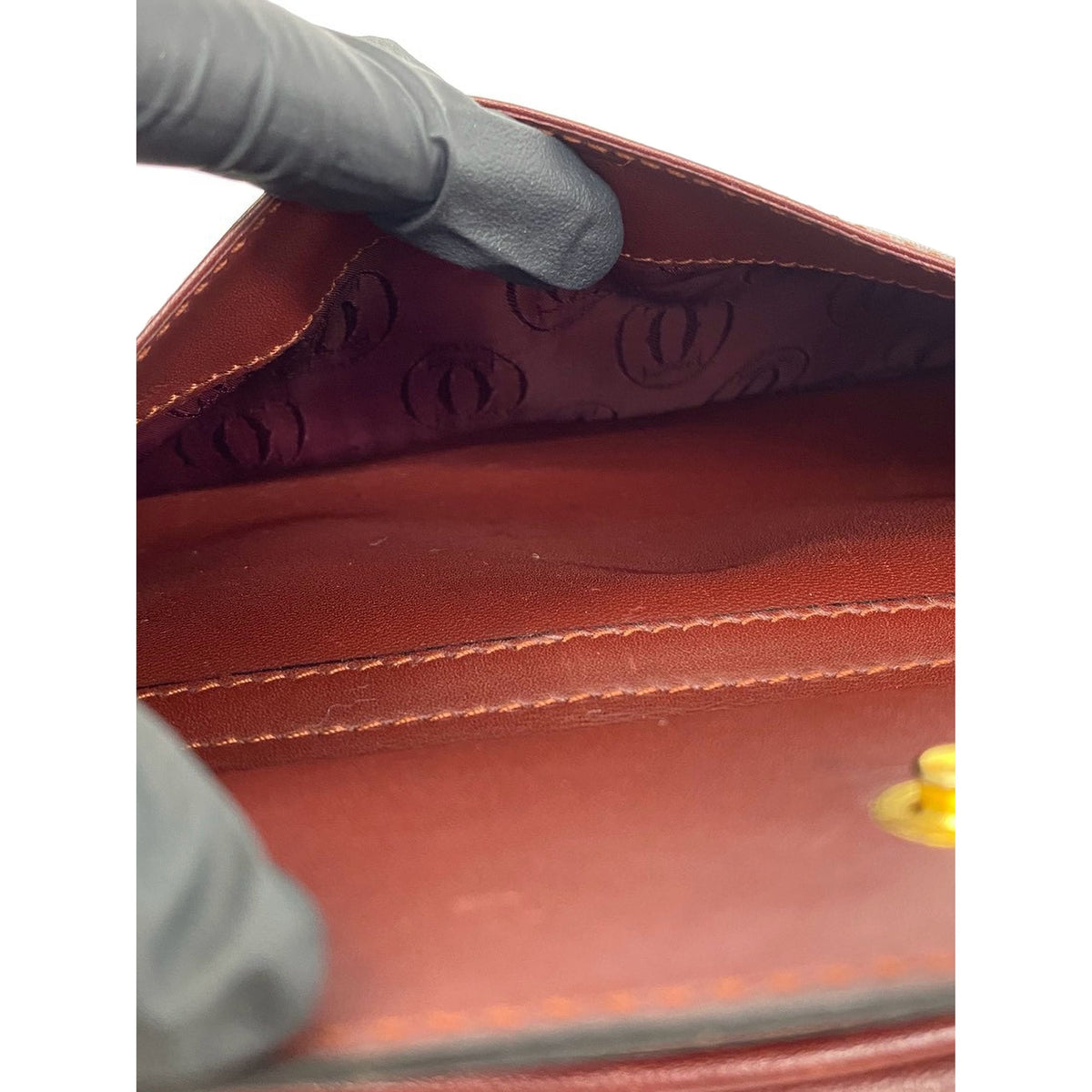 Cartier Leather Must De Cartier Crossbody — Red