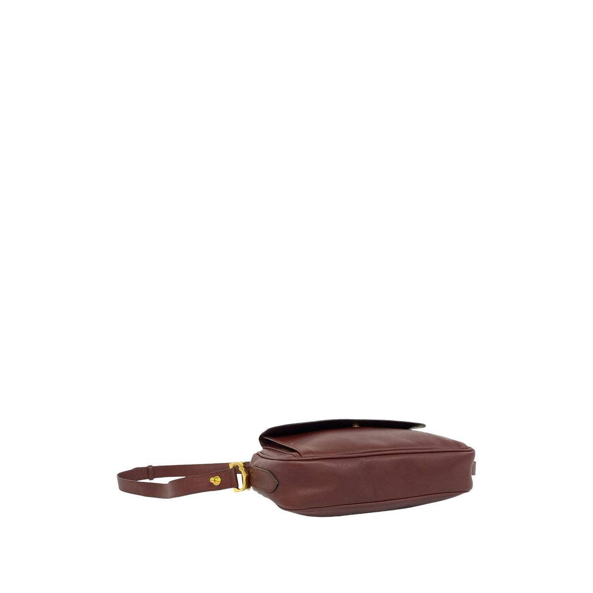 Cartier Leather Must De Cartier Crossbody — Red