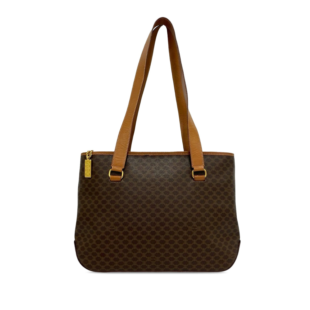 Celine Macadam Coated Canvas Tote
