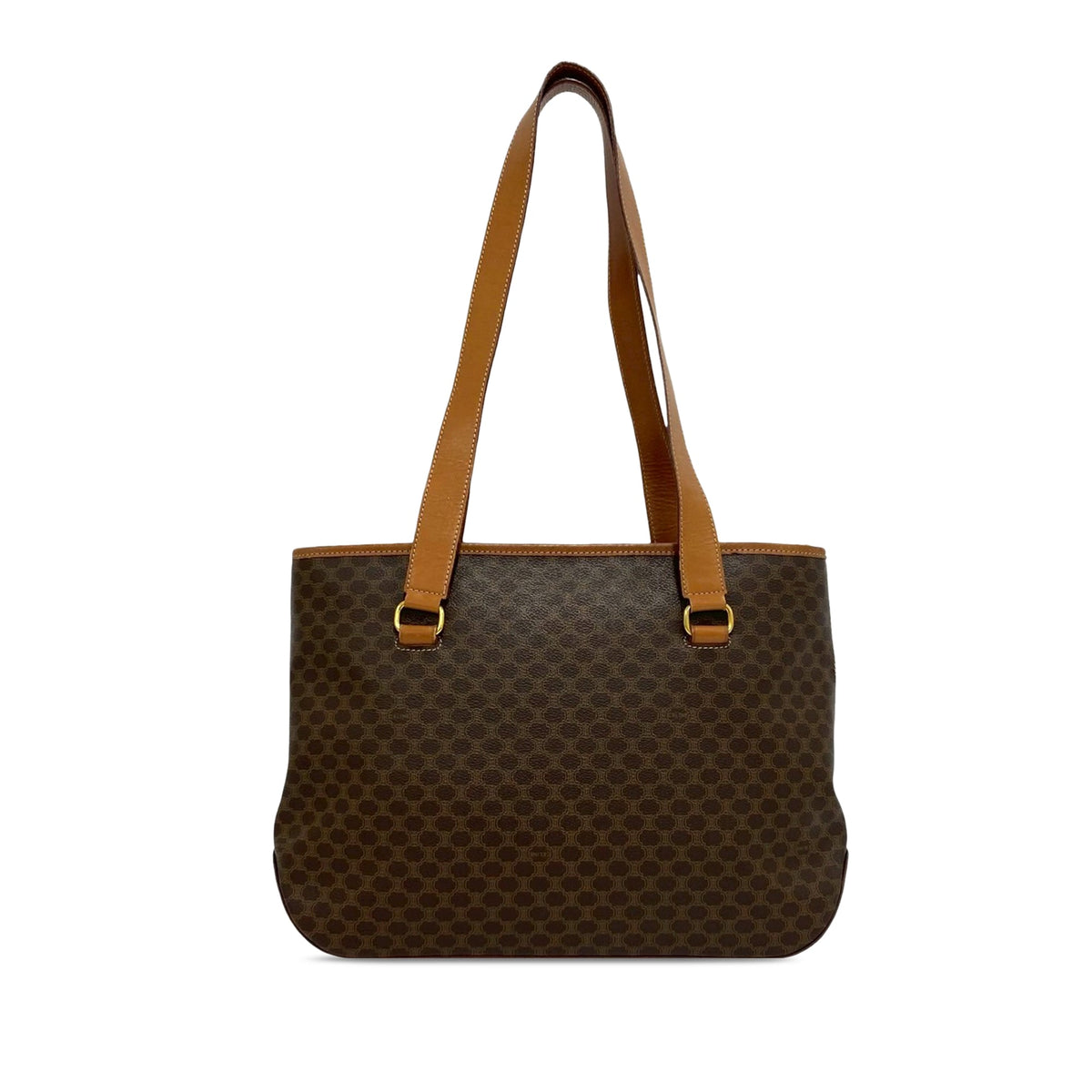Celine Macadam Coated Canvas Tote