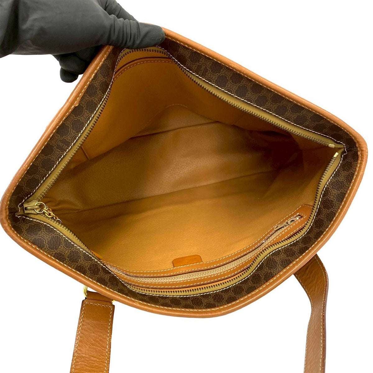 Celine Macadam Coated Canvas Tote