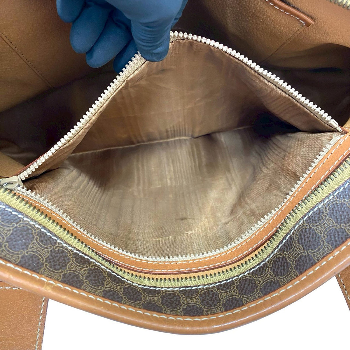 Celine Macadam Coated Canvas Tote