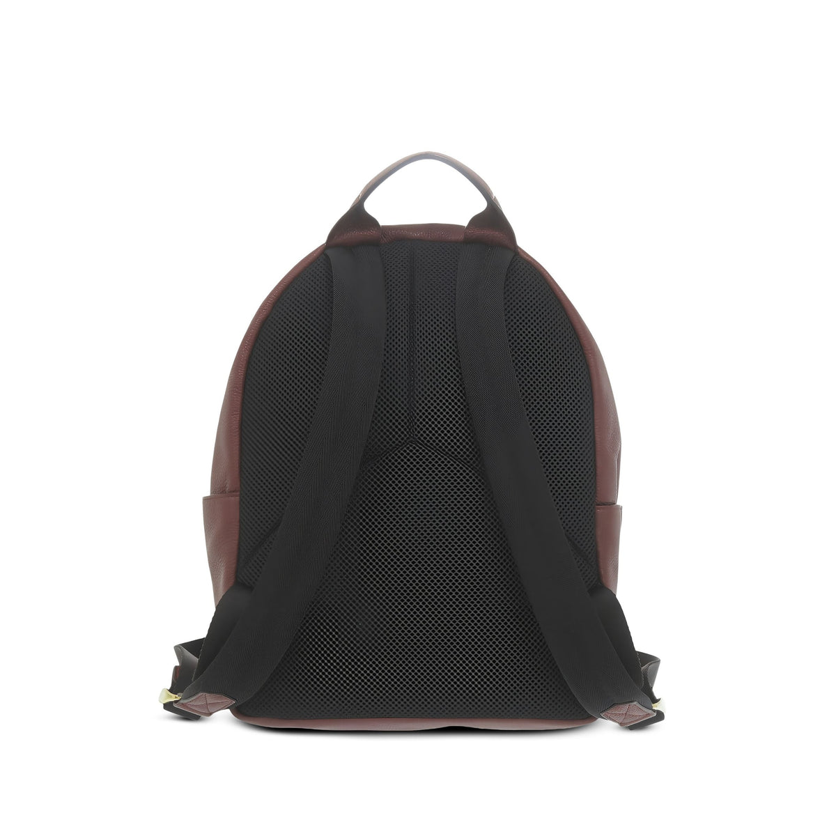 Ferragamo Leather Gancini Backpack — Red