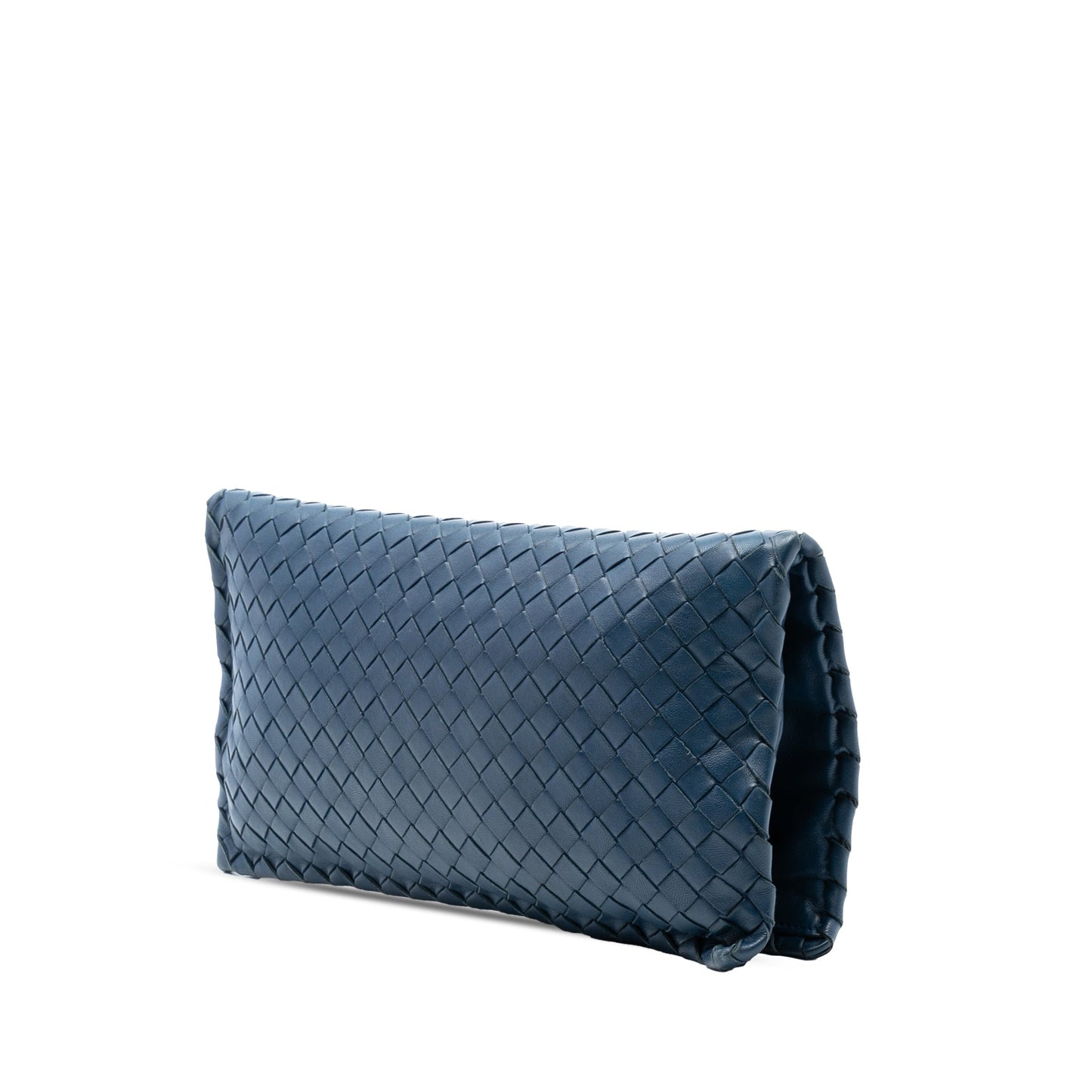 Bottega Veneta Nappa Intrecciato Turn Lock Clutch