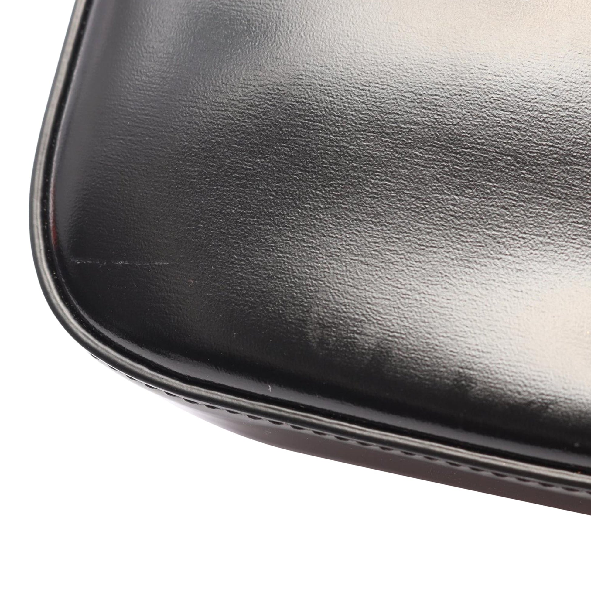 Celine Shiny Calfskin Triomphe Claude Shoulder Bag