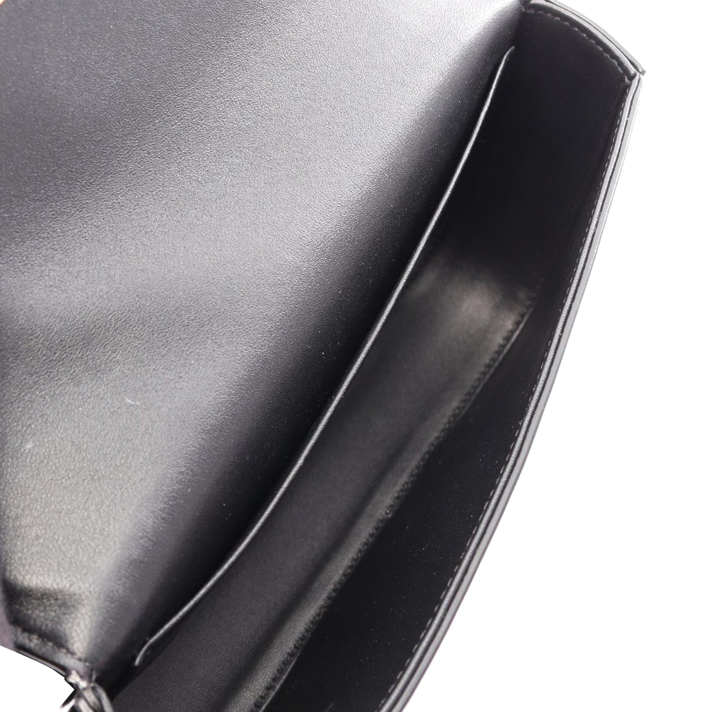 Celine Shiny Calfskin Triomphe Claude Shoulder Bag
