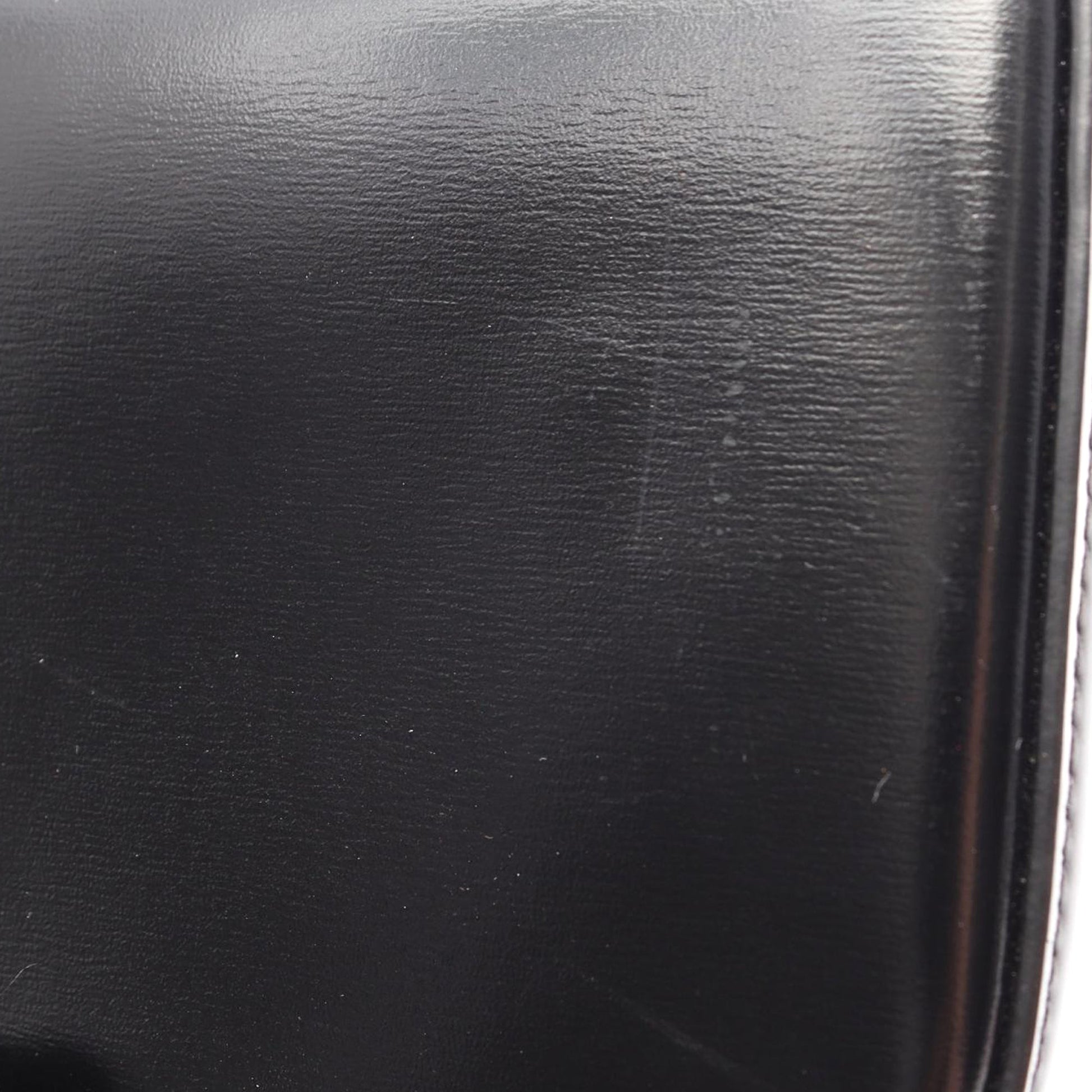 Celine Shiny Calfskin Triomphe Claude Shoulder Bag