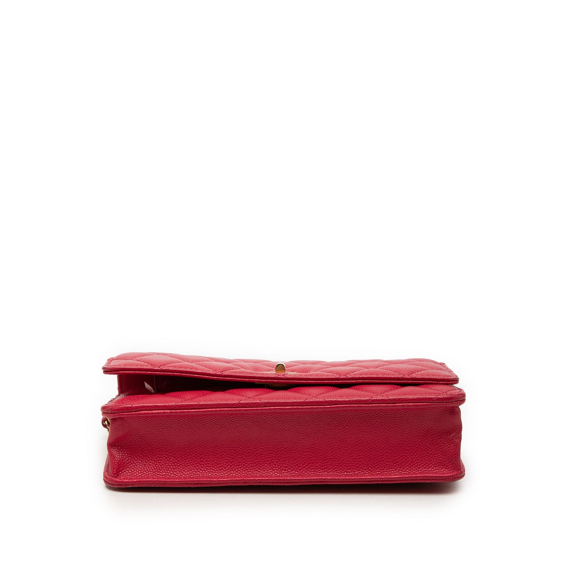 Chanel Quilted Caviar Reissue 2.55 Wallet On Chain