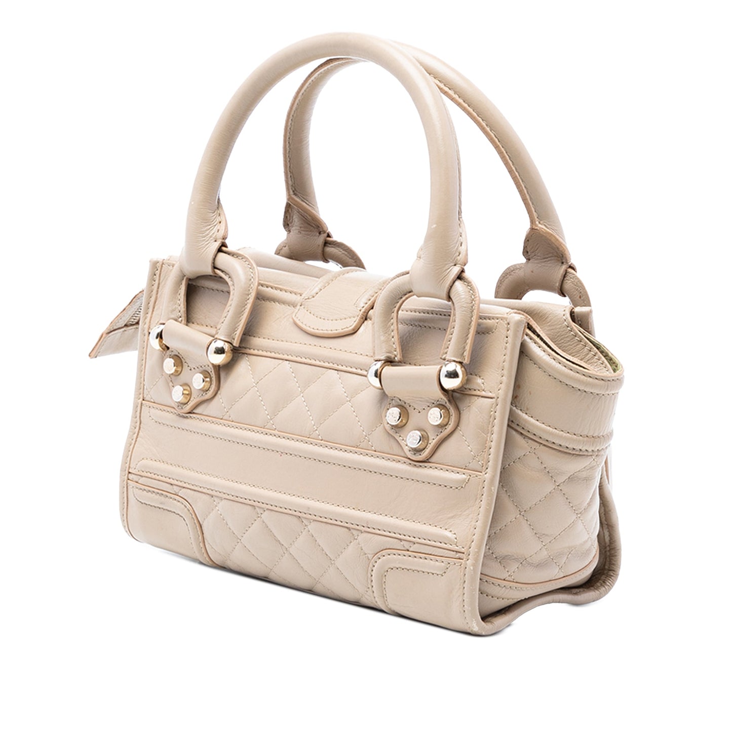 Mini Quilted Leather Manor Handbag