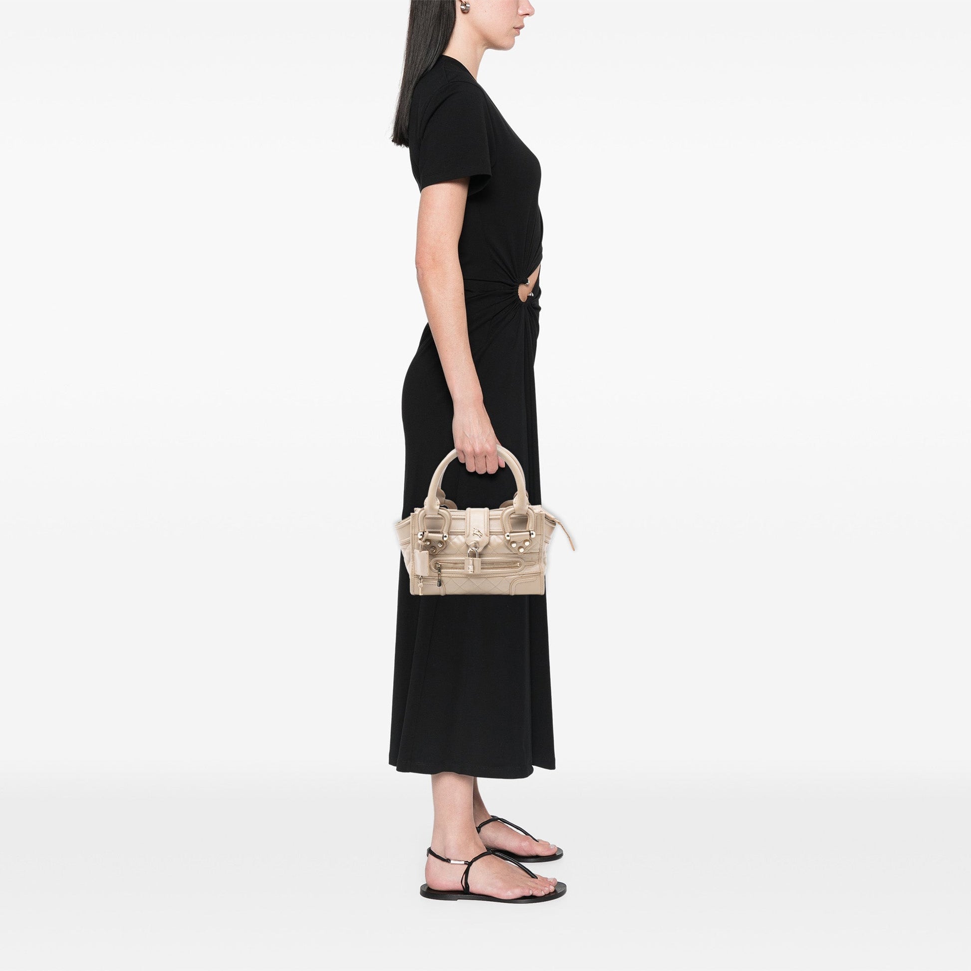 Mini Quilted Leather Manor Handbag