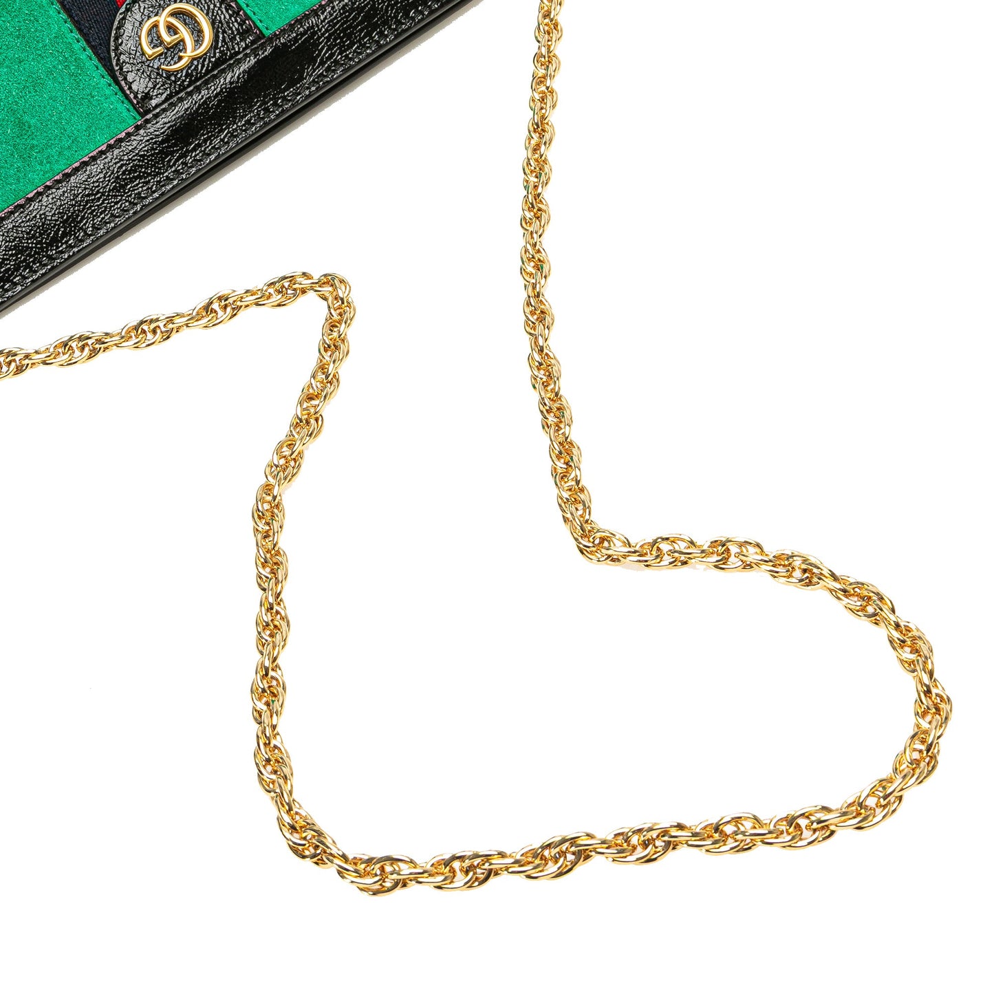 Gucci Small Suede Ophidia Chain Crossbody