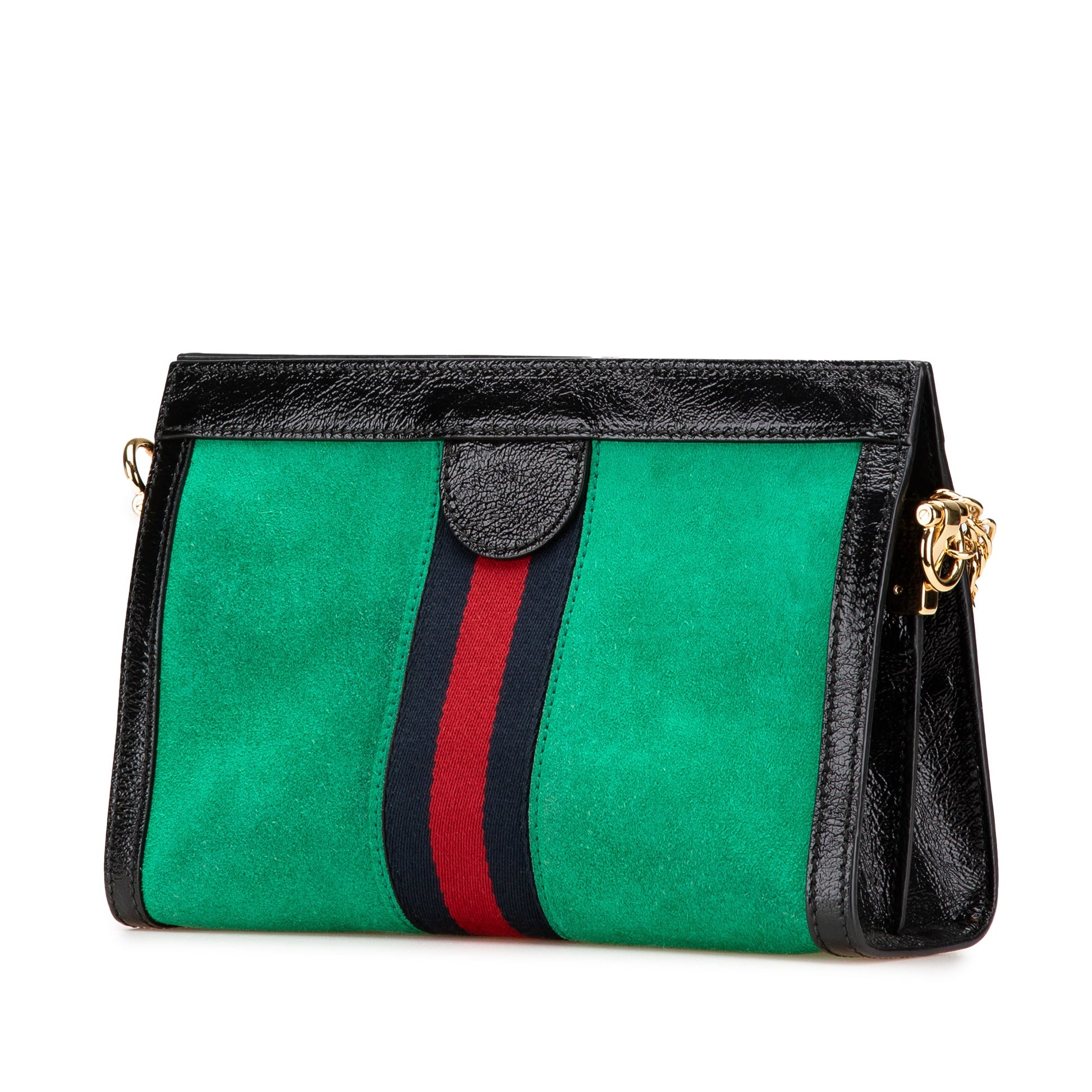 Gucci Small Suede Ophidia Chain Crossbody