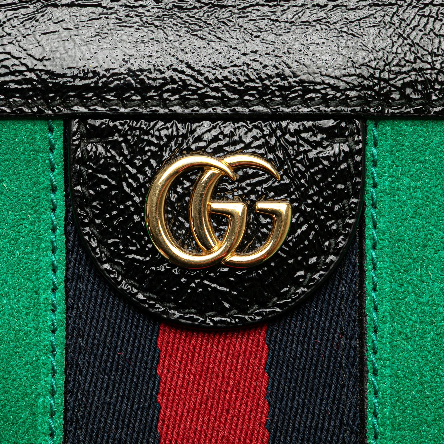 Gucci Small Suede Ophidia Chain Crossbody