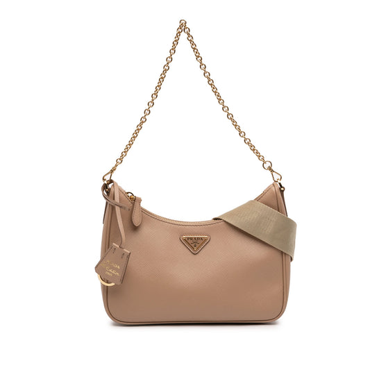 Prada Saffiano Lux Re Edition 2005 Satchel