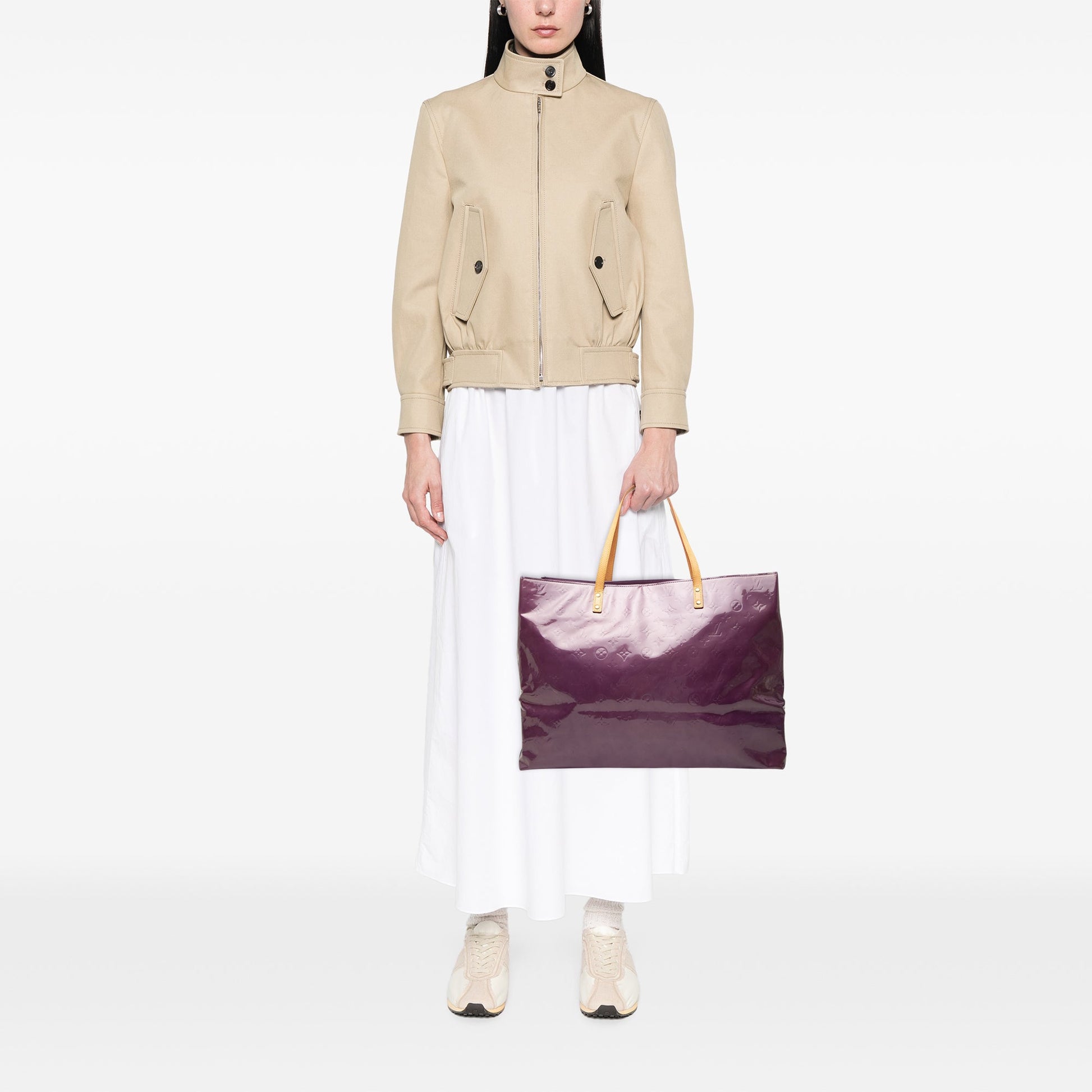 Louis Vuitton Monogram Vernis Reade GM