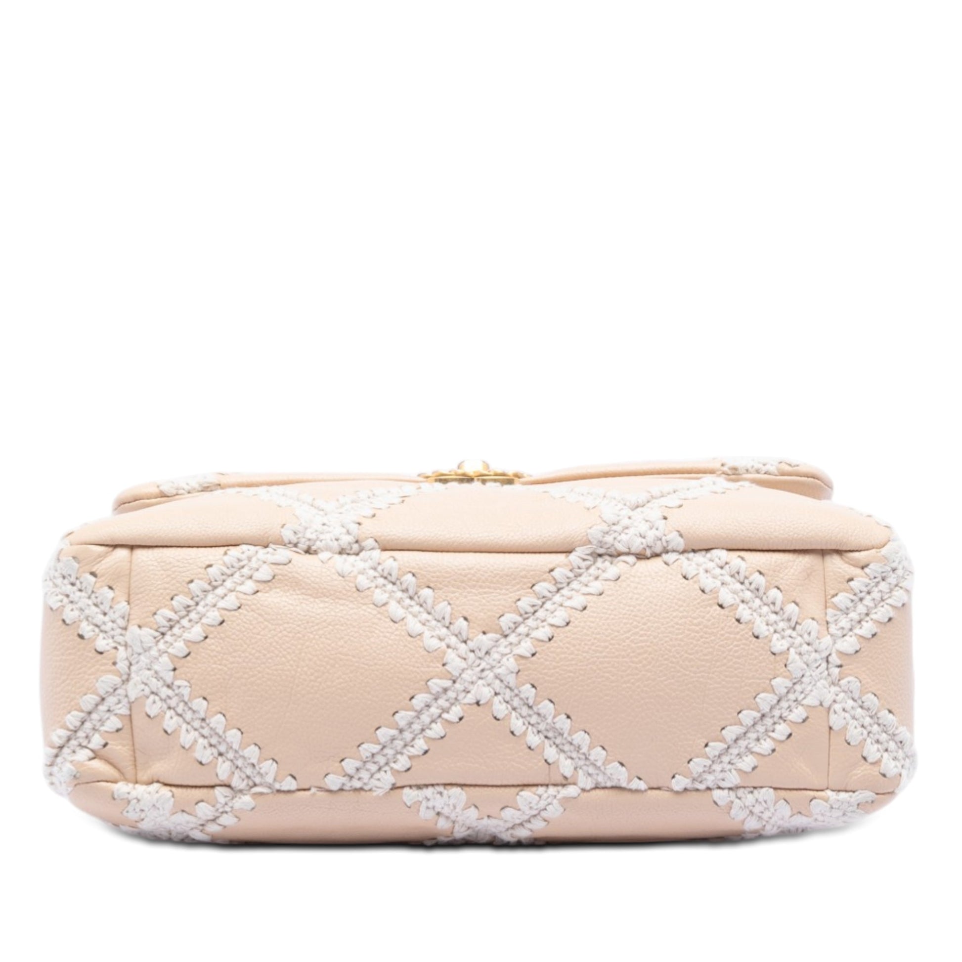 Chanel Large Crochet Calfskin 19 Flap