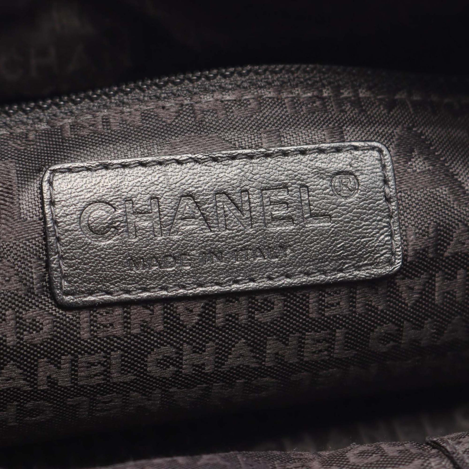 Chanel Small Choco Bar Caviar Shoulder Bag