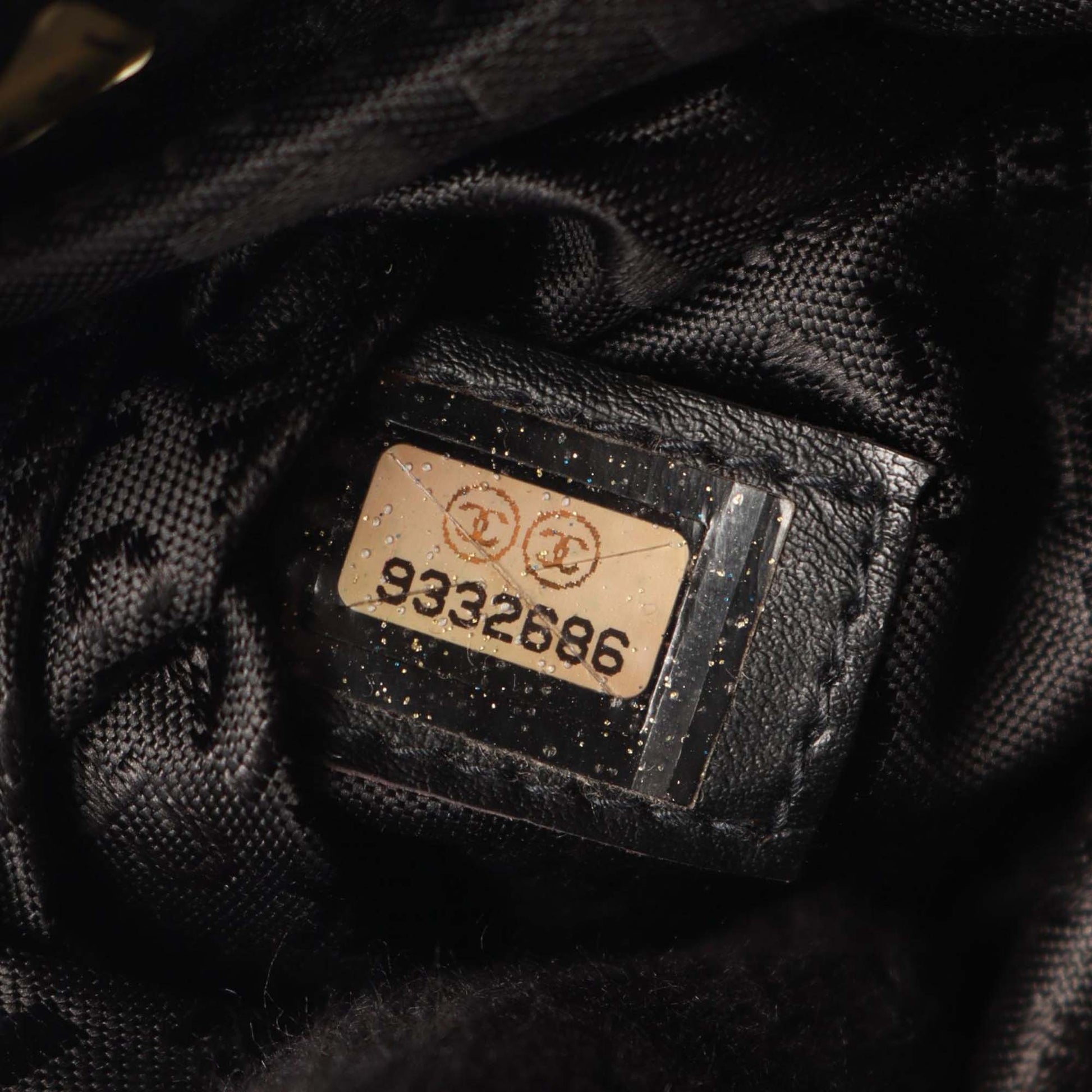 Chanel Small Choco Bar Caviar Shoulder Bag