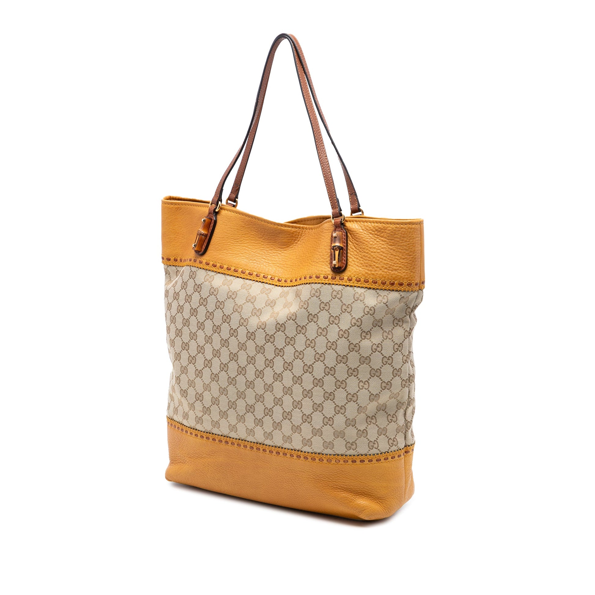 Gucci Large GG Canvas Laidback Crafty Tote