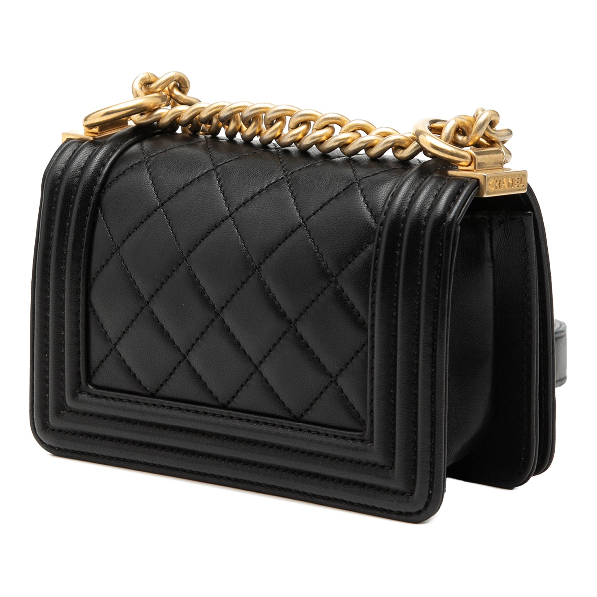 Chanel Mini Quilted Lambskin Boy Flap
