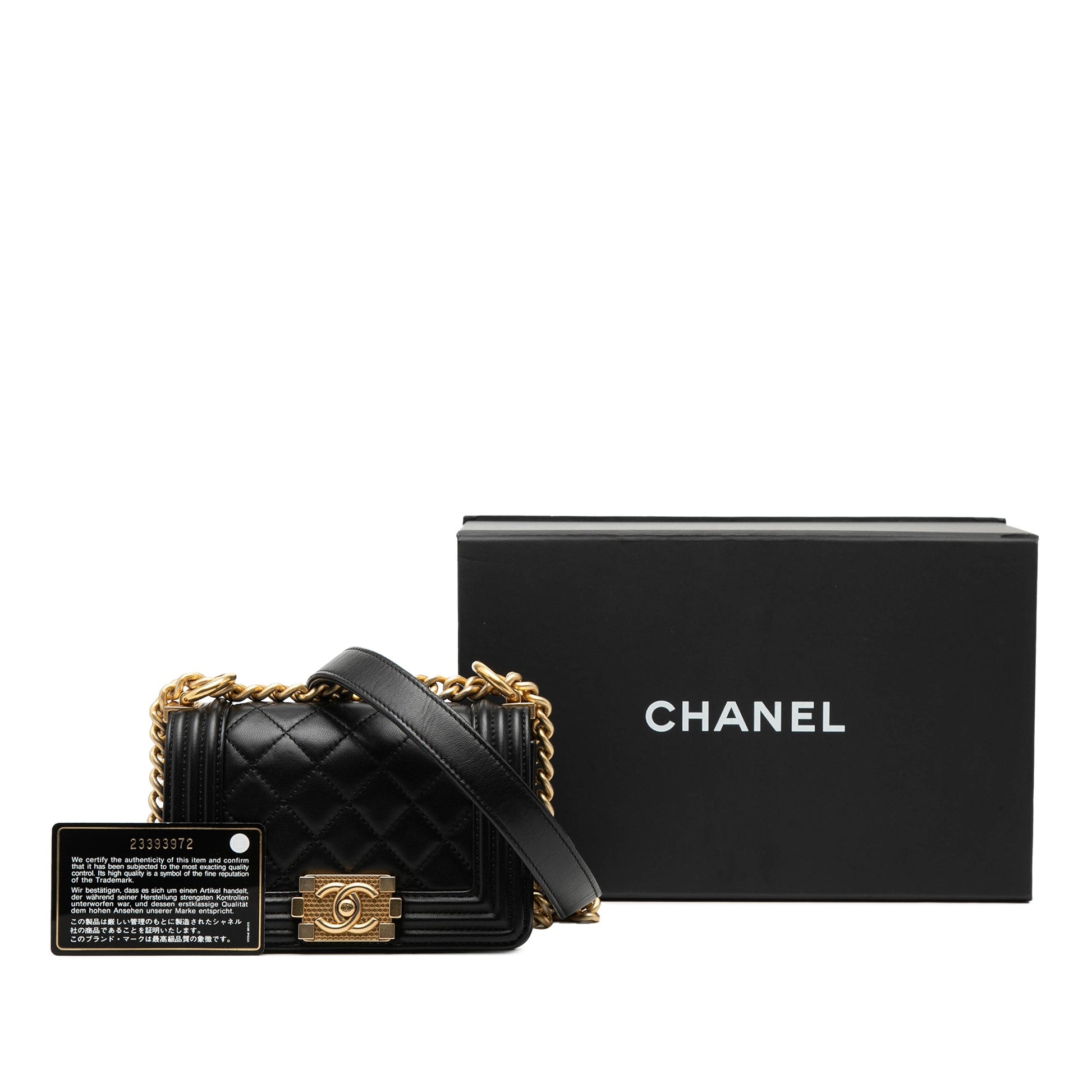 Chanel Mini Quilted Lambskin Boy Flap
