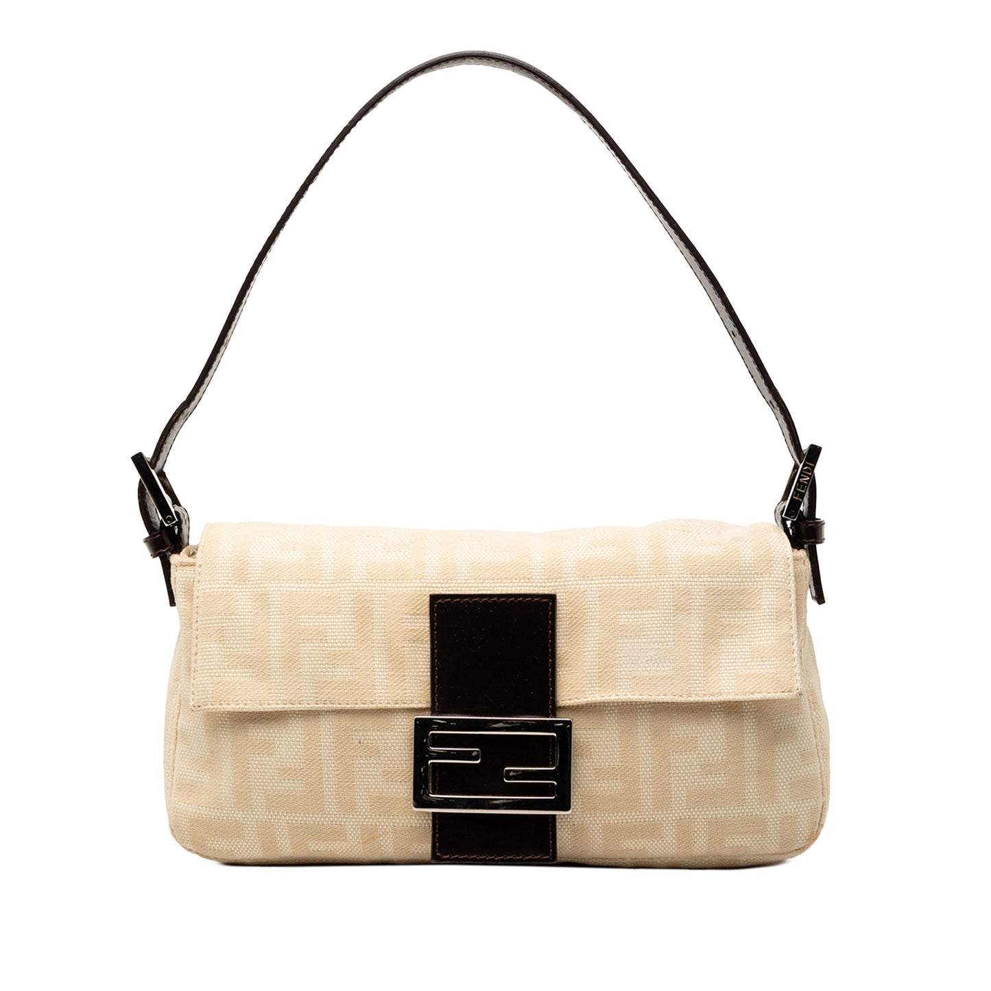 Fendi Zucca Canvas Baguette