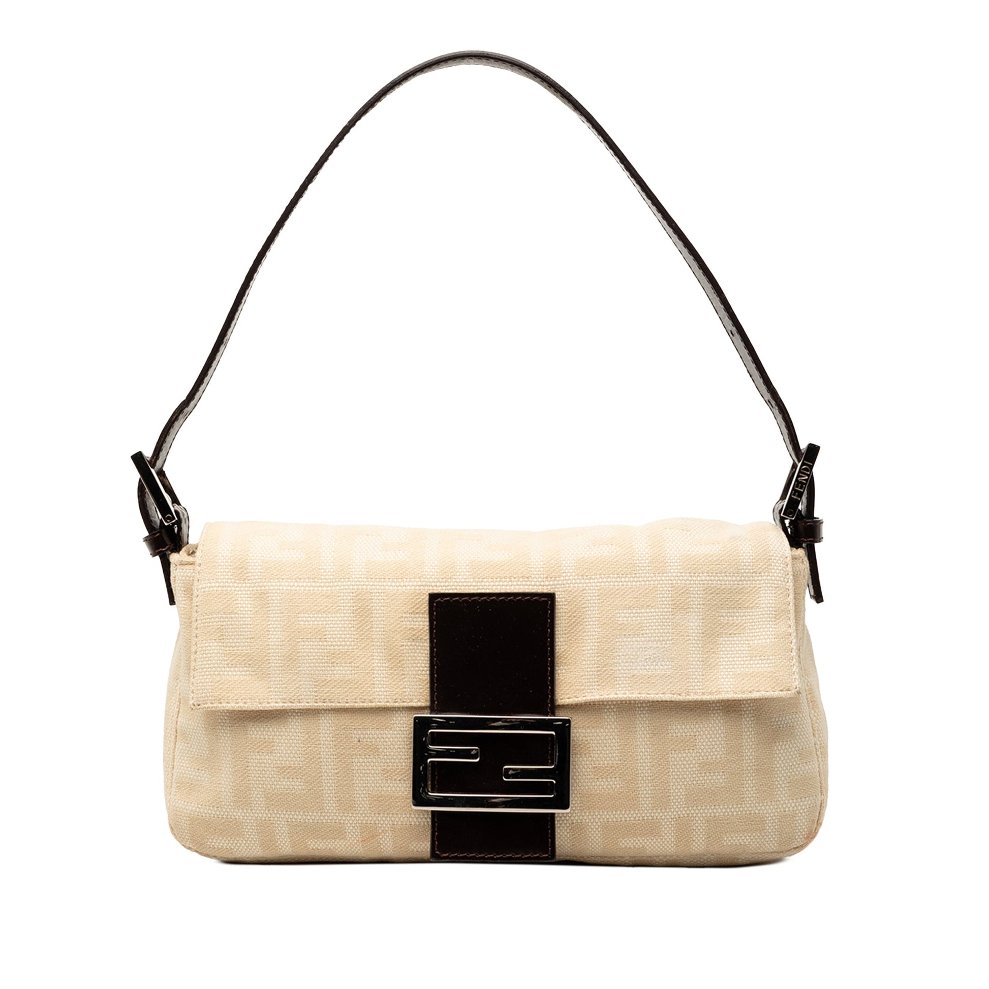 Fendi Zucca Canvas Baguette