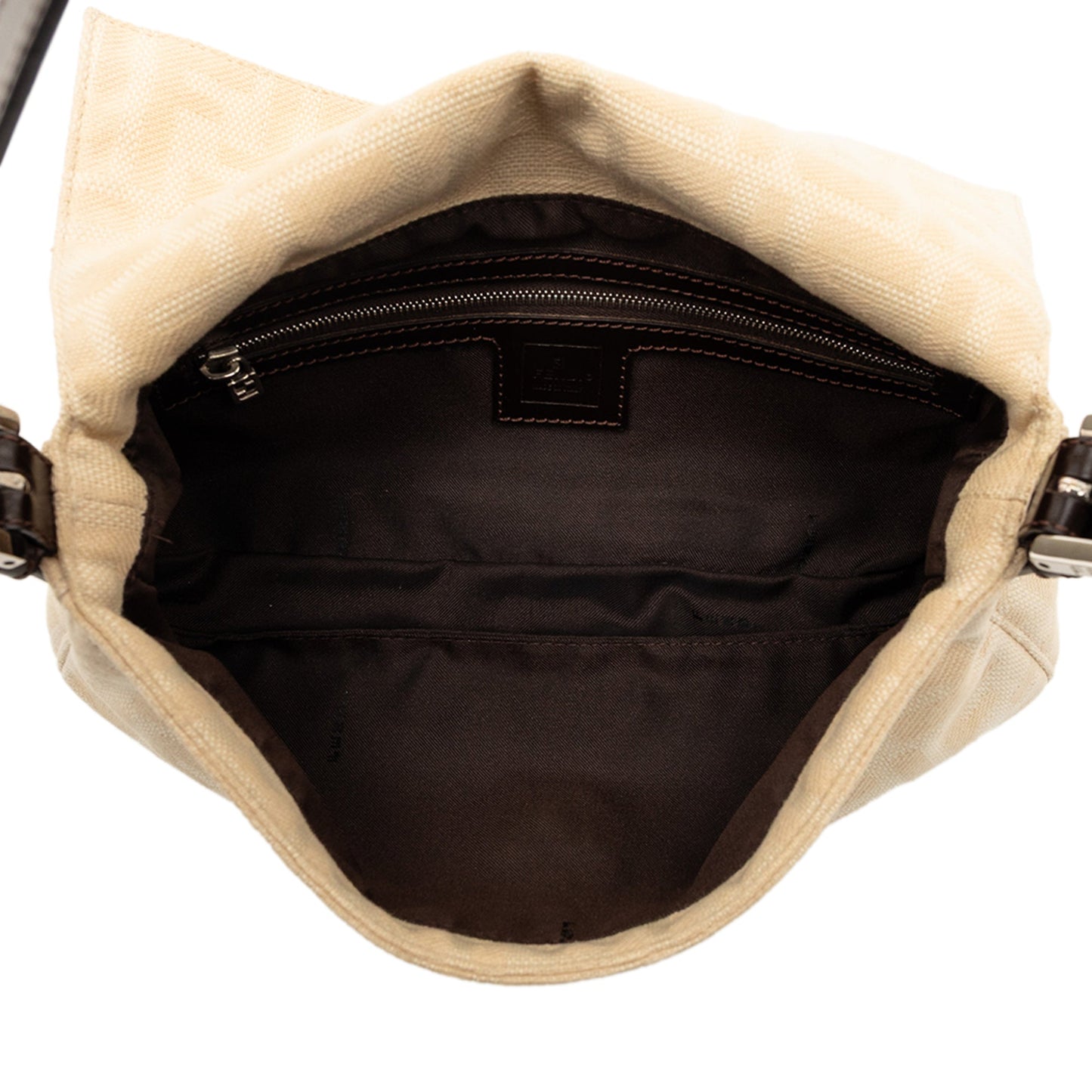 Fendi Zucca Canvas Baguette