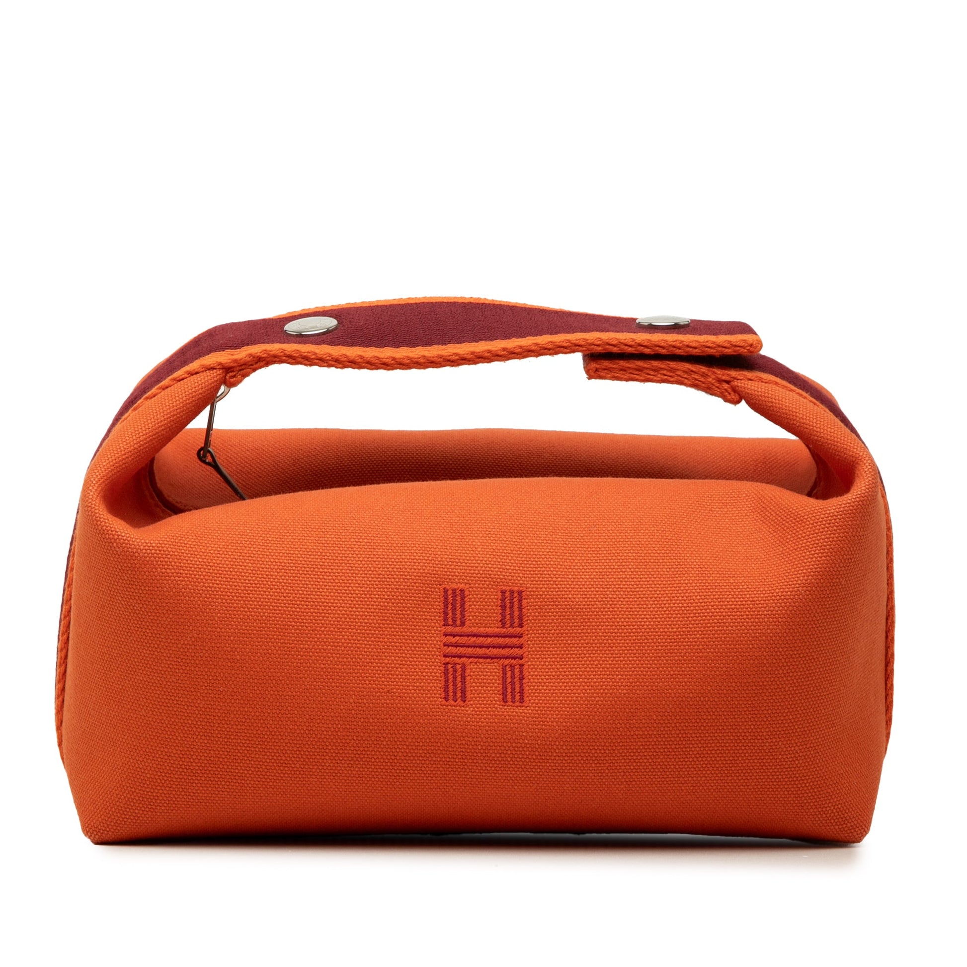 Hermès Small Toile Bride A Brac Case