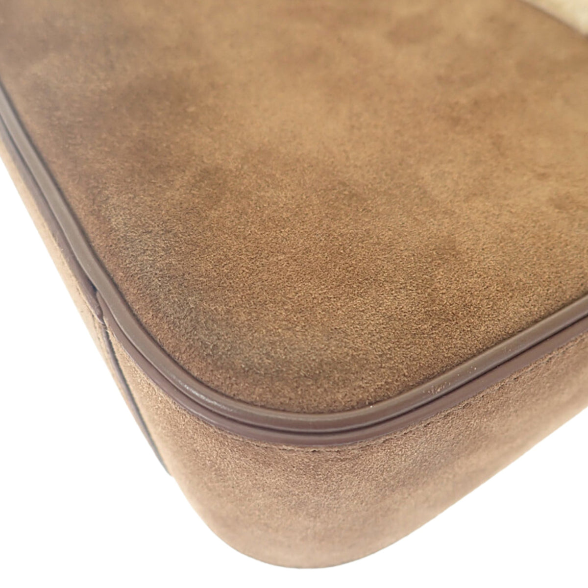 Saint Laurent Shearling Trimmed Suede Le 5 a 7