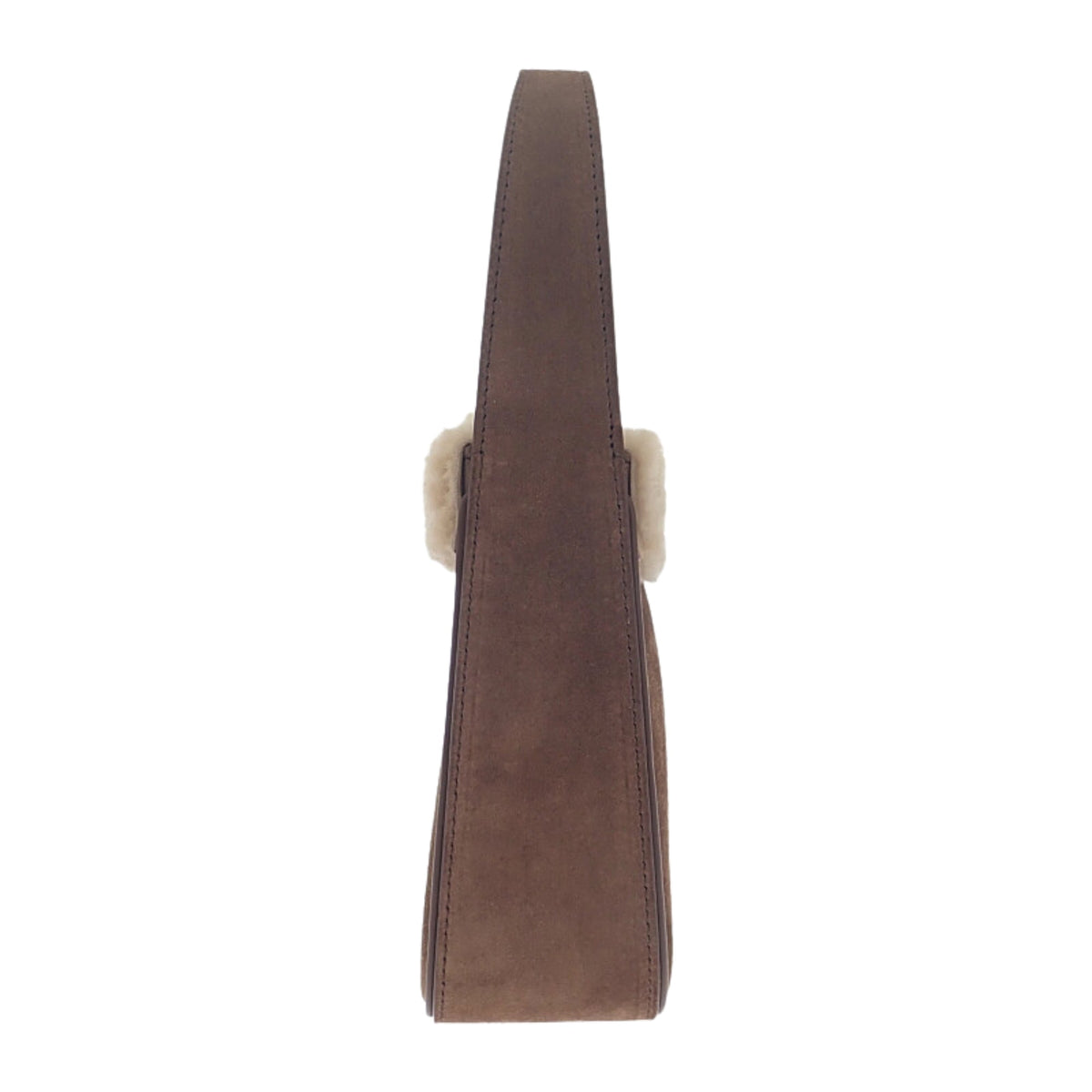 Saint Laurent Shearling Trimmed Suede Le 5 a 7