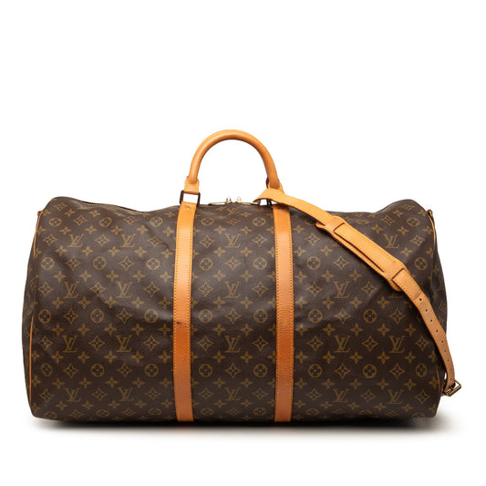 Louis Vuitton Monogram Keepall Bandouliere 60