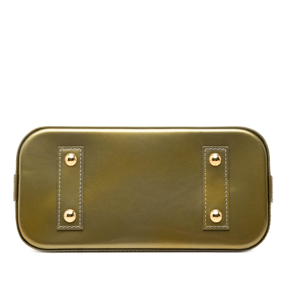 Louis Vuitton Monogram Vernis Alma BB — Green